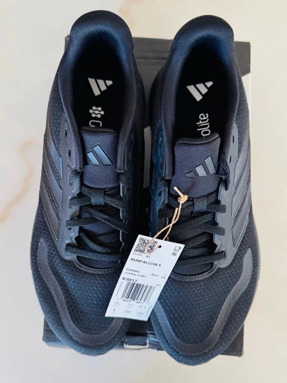 ADIDAS Runfalcon 5.0 Athletic Shoes Men’s Size 8 $70 NEW IN BOX
